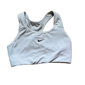 Nike White Athletic Sports Bra